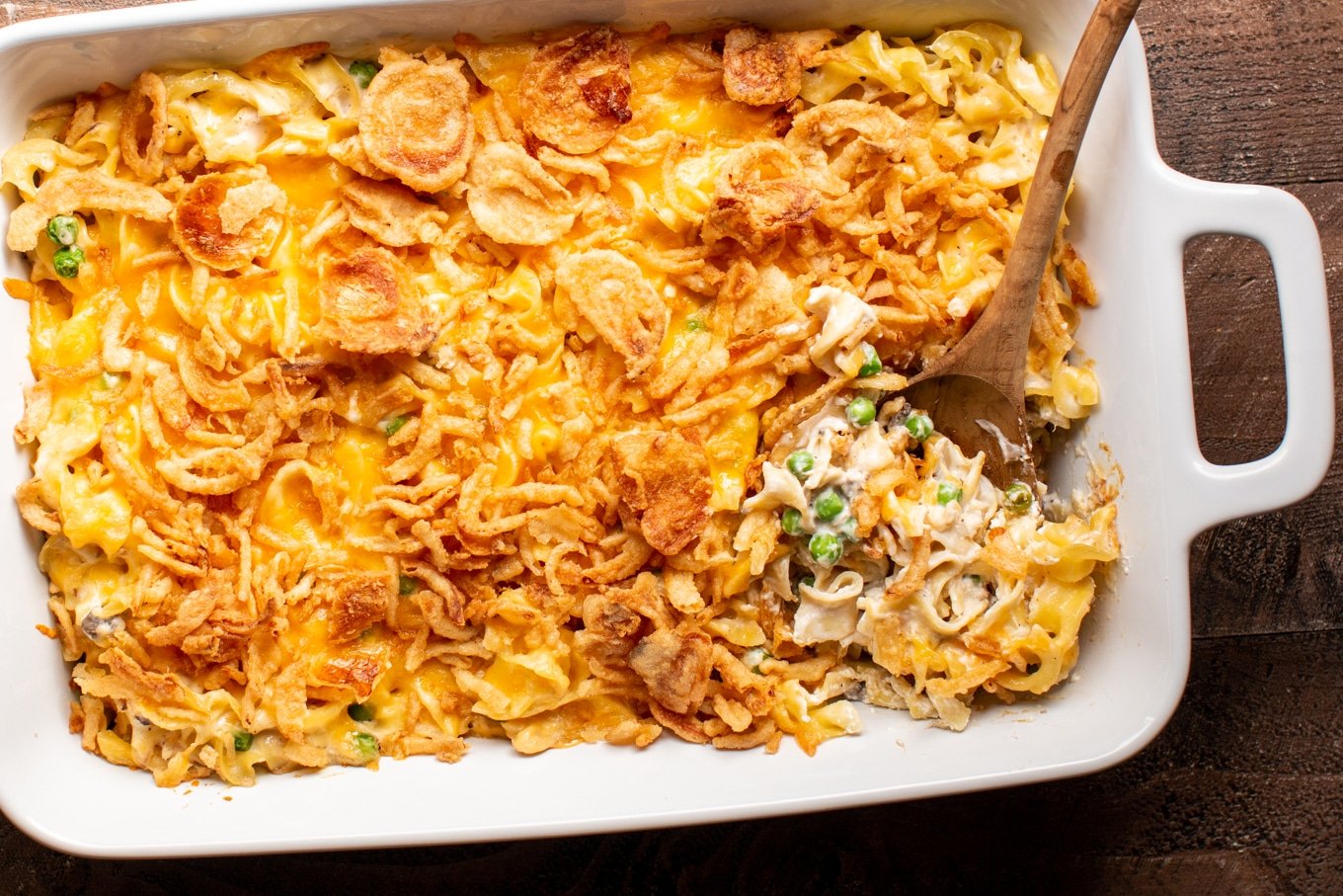 Tuna Noodle Casserole - Retro Potluck