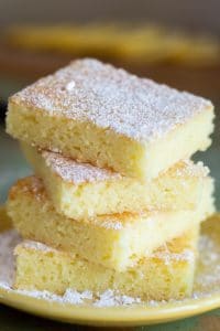 2 Ingredient Lemon Bars - Retro Potluck