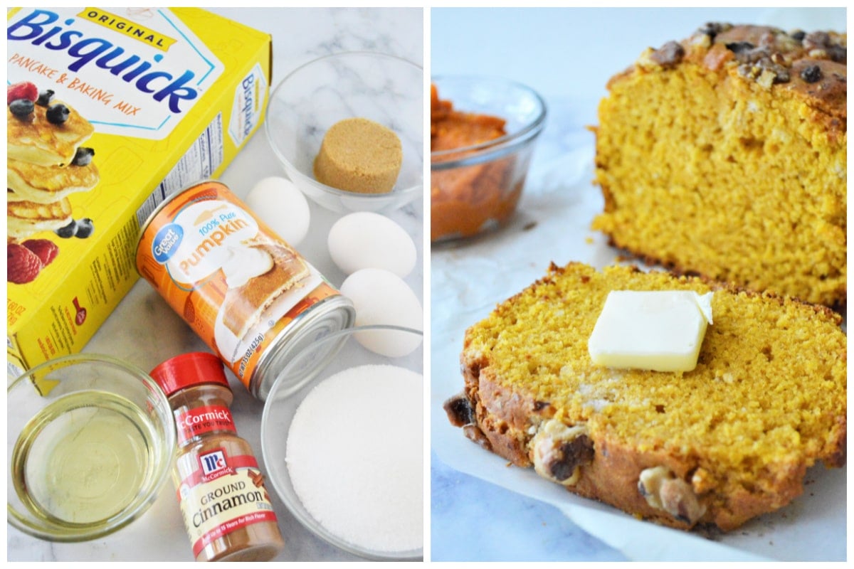 Bisquick Pumpkin Bread