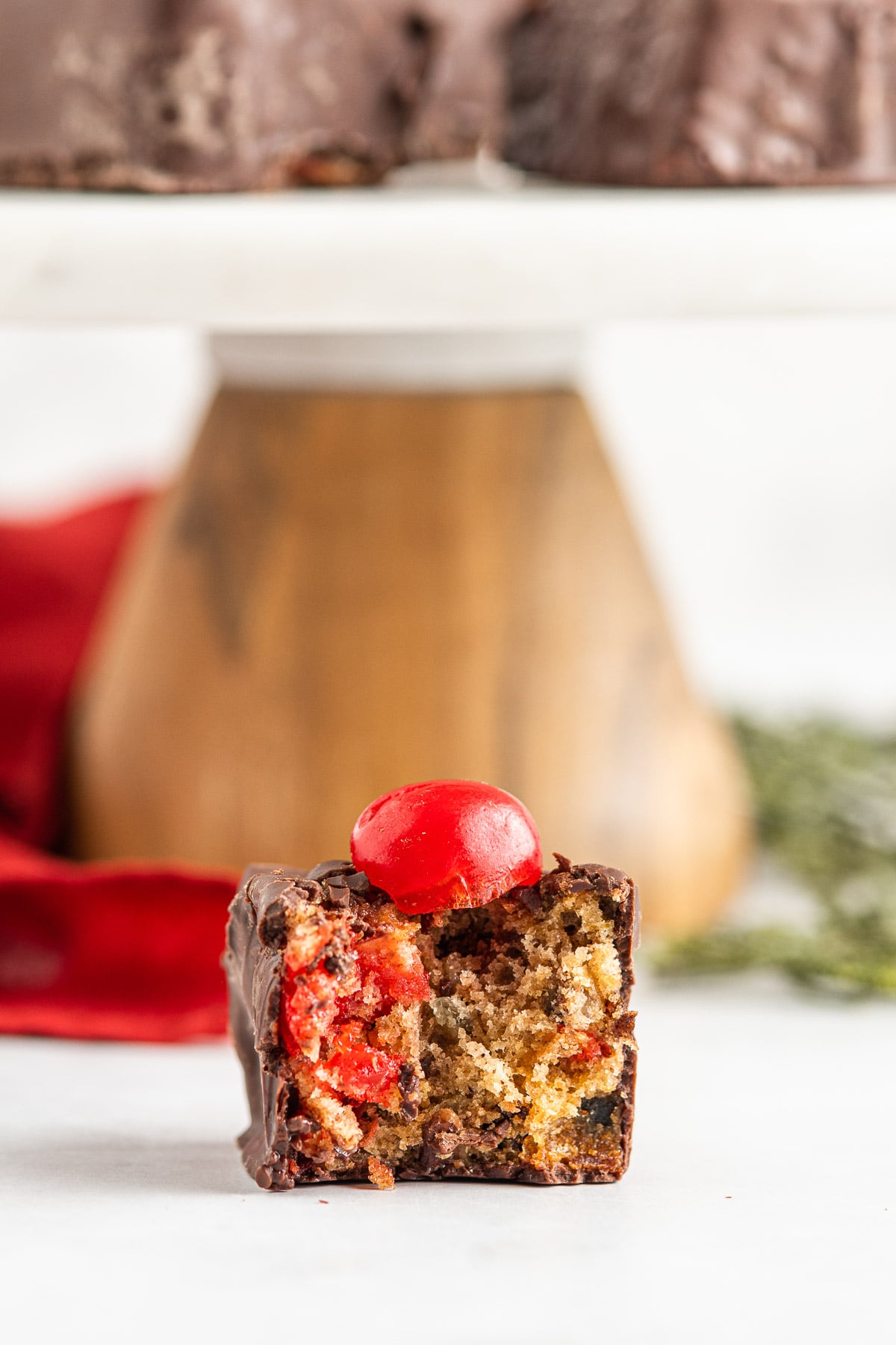 Fruit Cake Bites Retro Potluck