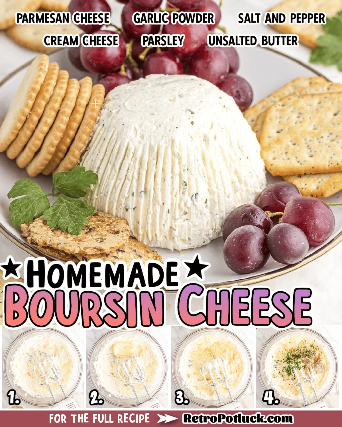 Boursin Cheese Recipe - Retro Potluck