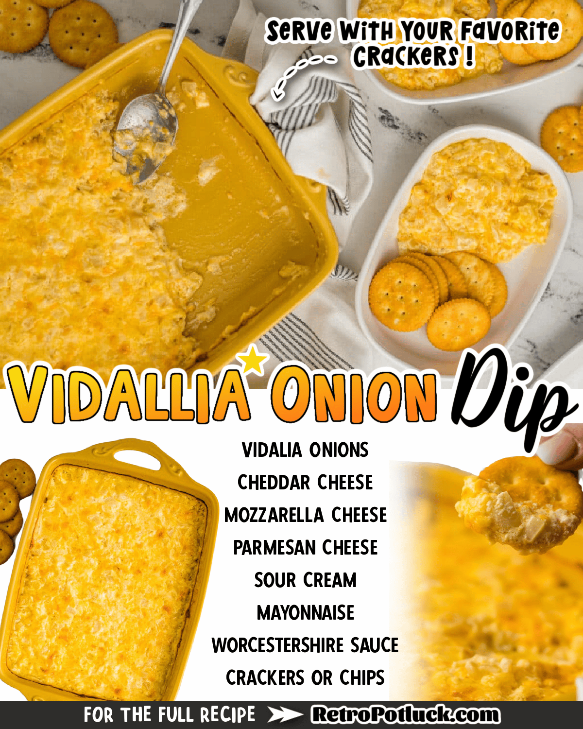 Vidalia Onion Dip Retro Potluck