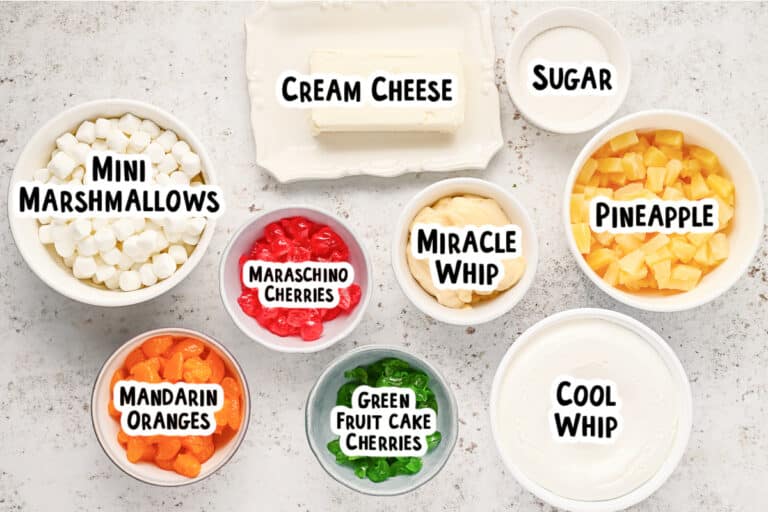 Frozen Fruit Salad Retro Potluck